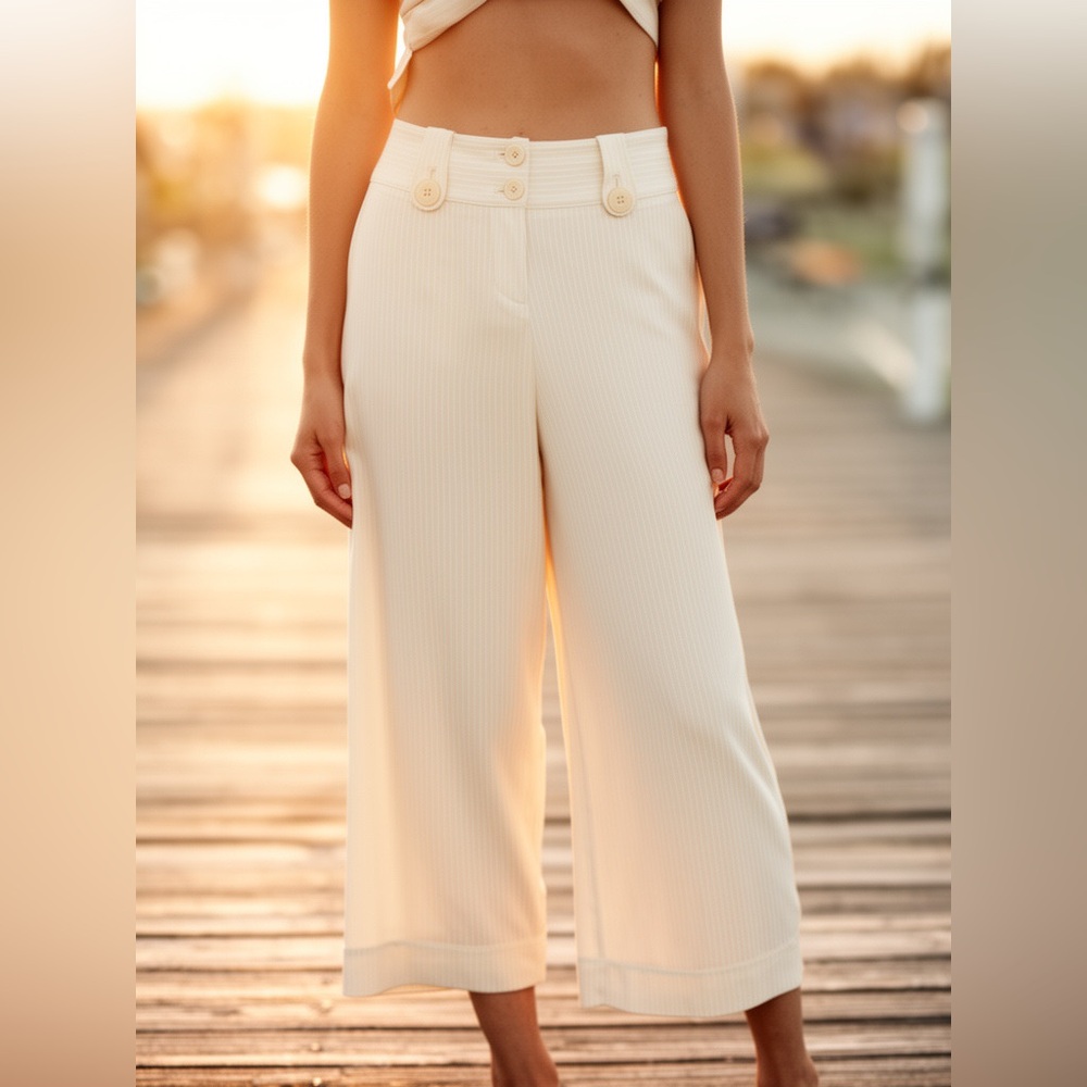 LOWRISE // Express Editor Wide-Leg Pants